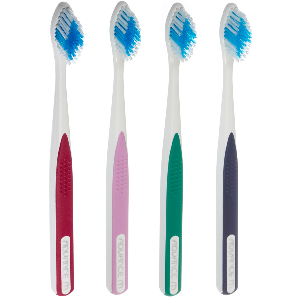 Tandex tandbørster Advance, medium, 144 stk.