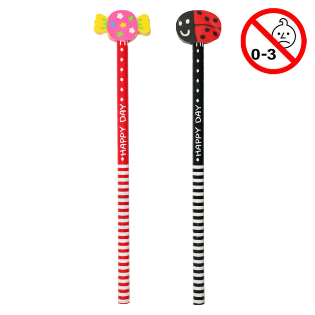 Legetøj, blyant med viskelæder, 40 stk.