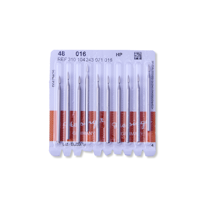 Meisinger finerbor flammeformede HP 48/016, 10 stk