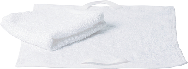 Vaskeklud 30 x 30 cm, hvid, kan kogevaskes, stk.