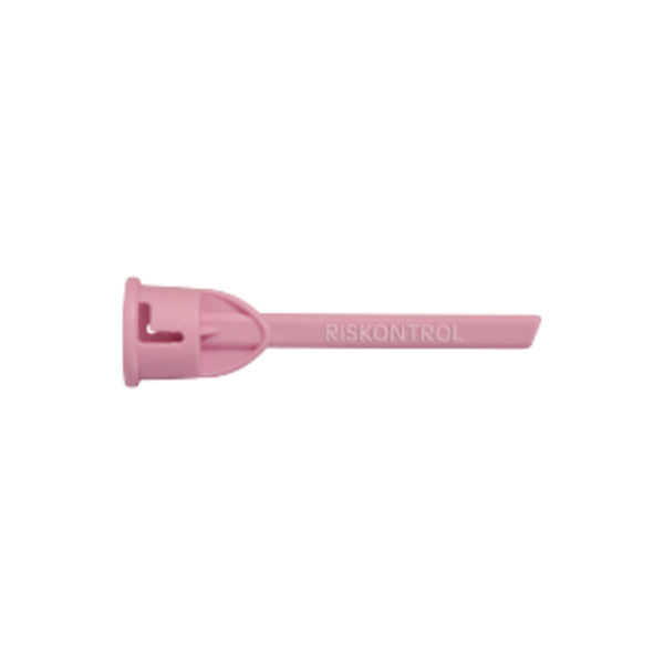 Riskontrol 3-funktionsspidser Classic pink 250 stk