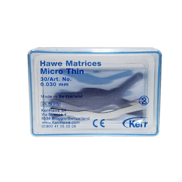 Hawe matricer nr. 2/406 0,03 mm, 30 stk.