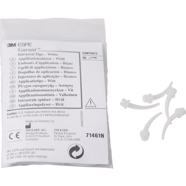 Garant intraorale spidser, hvide, 50 stk.