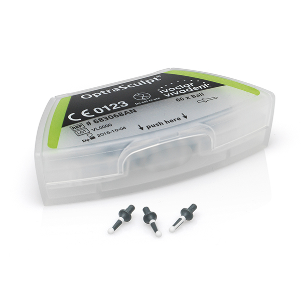 Optrasculpt NG spidser, kugle, 60 stk.