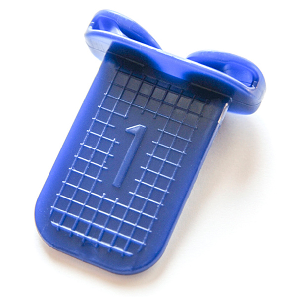 TrollByte Lynx filmpladeholder, blå, str. 1, 3 stk