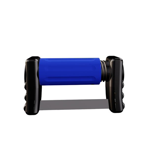 FitStrip enkeltsidet pudsestrip, medium, blå, 10