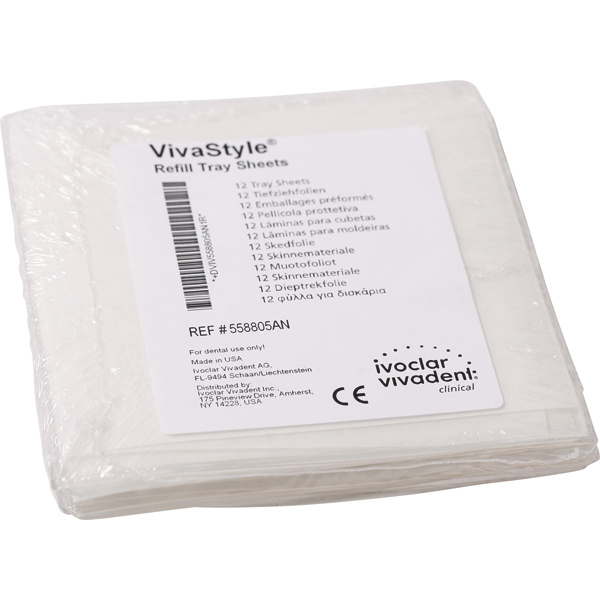 VivaStyle blegeskinne plader 12 stk