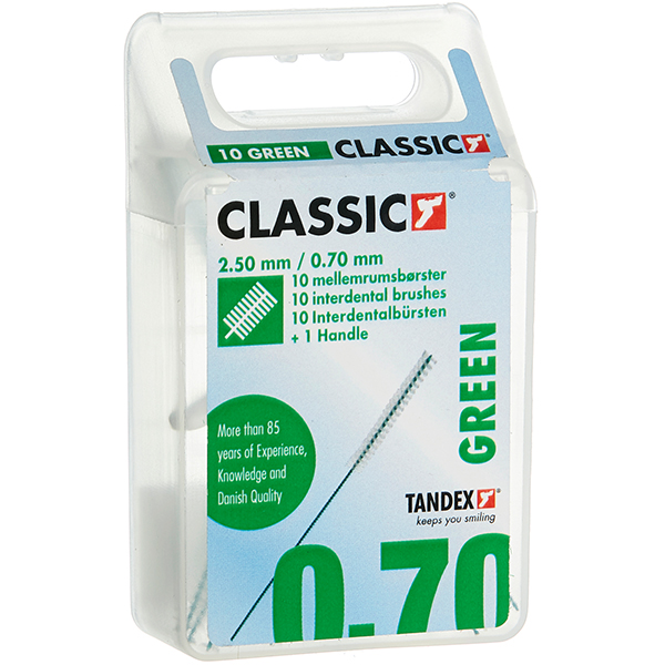 Tandex Classic interdentalb. ultrafine grønne 10 stk