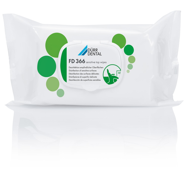 Dürr FD366 Sensitive Top Wipes, 6 x 50 stk.