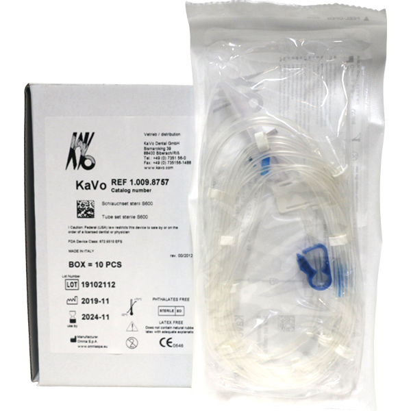 Kavo slangesæt t/Kavo S600, 10 stk.