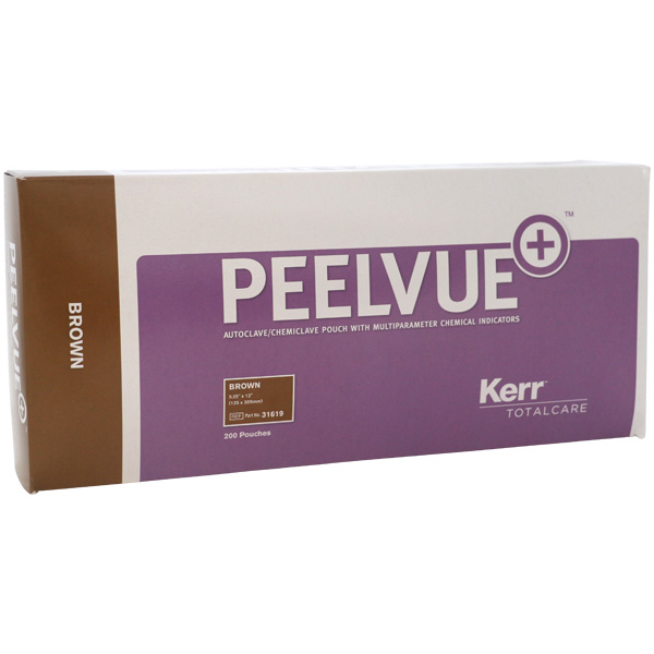 Udgået - Peelvue+ autoklavepose m/klæb 13,5 x 30,5cm 200 stk