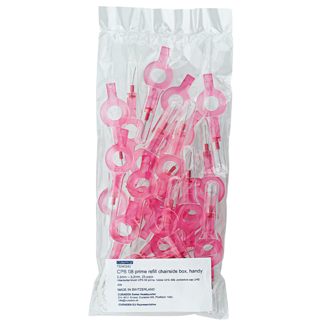 Curaprox Prime interdentalbørster, 0,8 mm, 25 stk