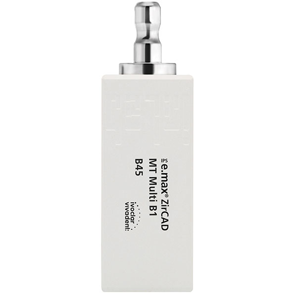 IPS e.max ZirCAD CER/inLab Multi MT B1 B45, 3 stk.