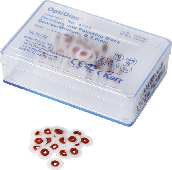 OptiDisc 4181 coarse/medium 9,6 mm, 100 stk.