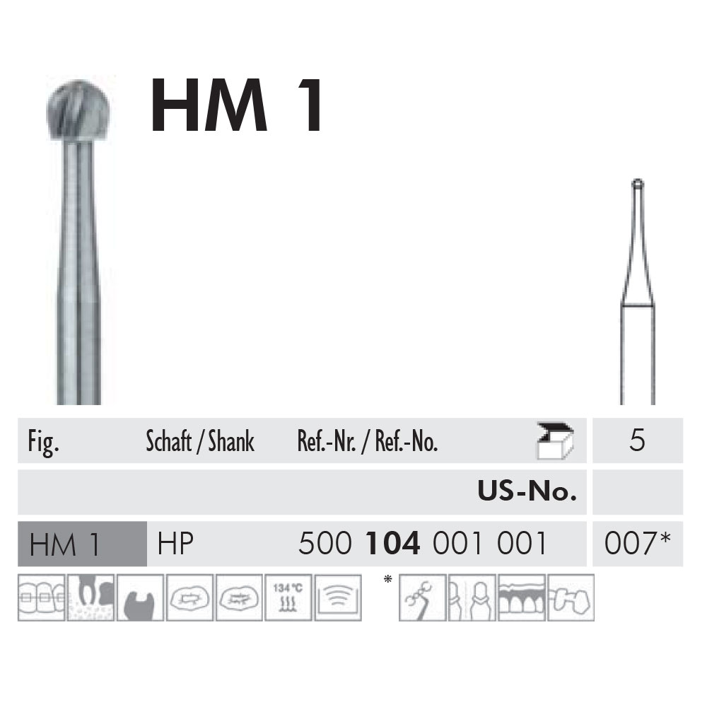 Meisinger HM rosenbor HP 1/007, 5 stk