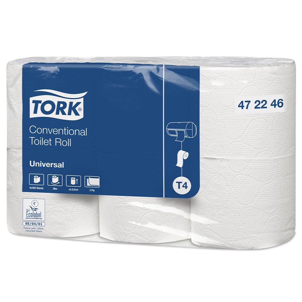 Tork T4 toiletpapir, Universal, 42 ruller