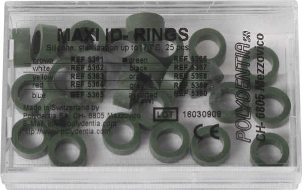 Farvemarkeringsringe maxi grønne, 25 stk.