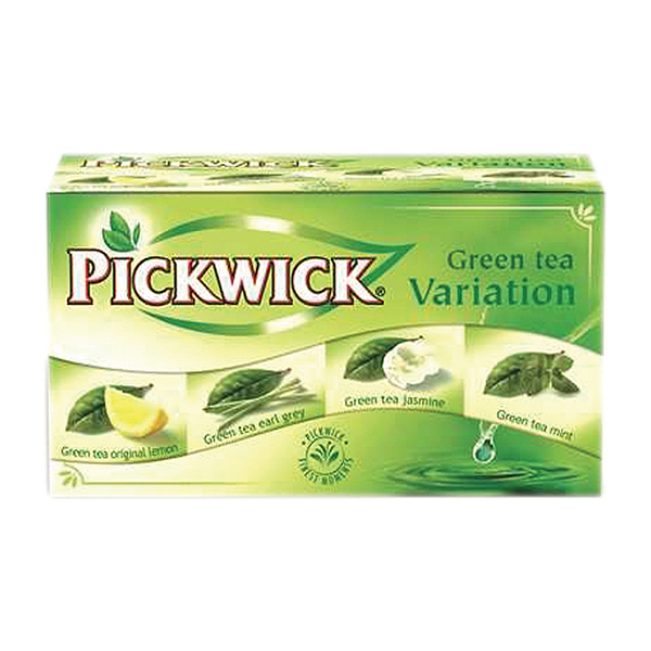 Pickwick te grøn mix, 20 breve