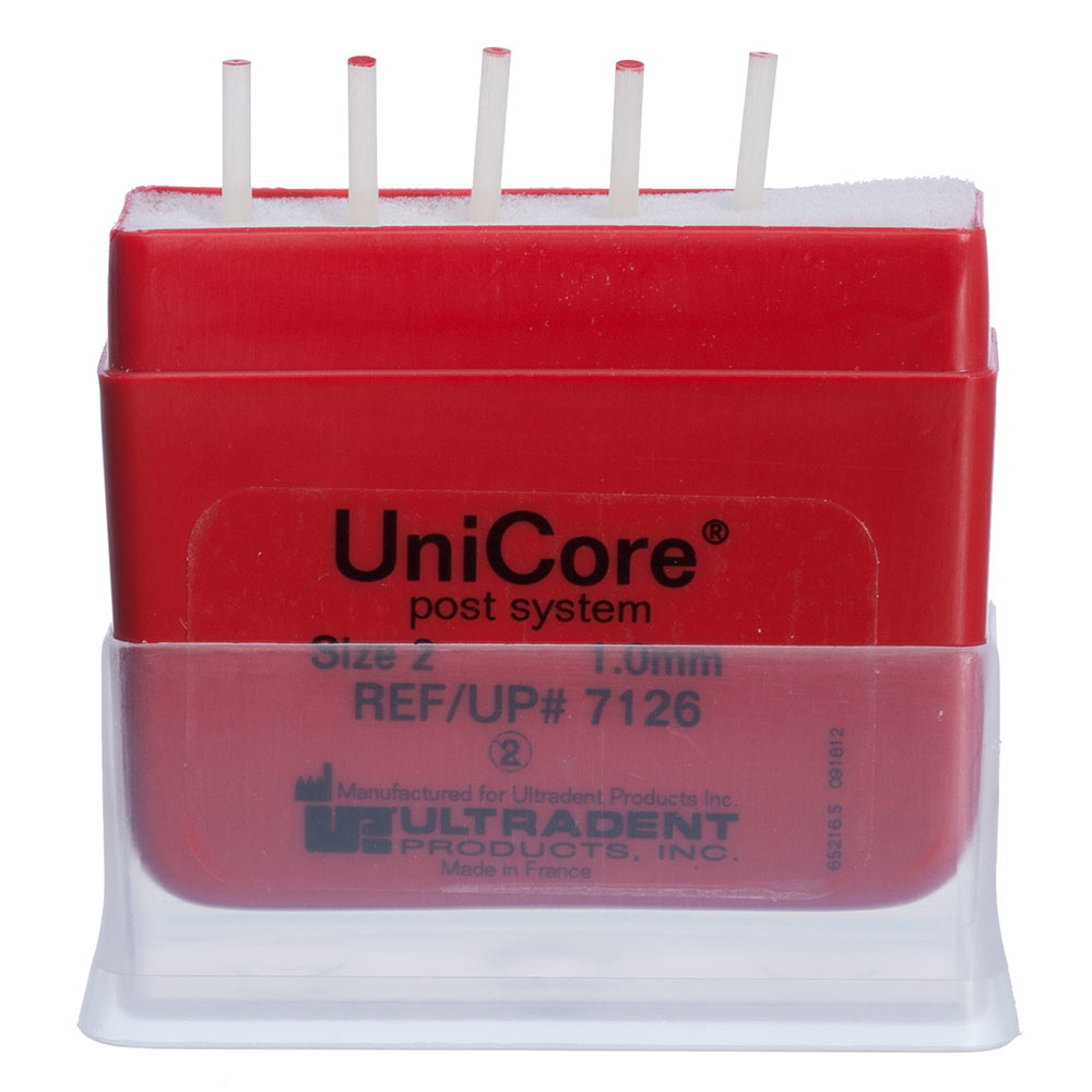 UniCore stifter str. 2, rød, 5 stk.