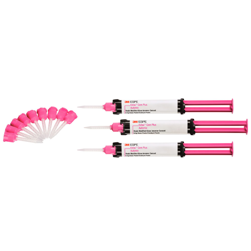 Ketac Cem Plus Automix, 3 sprøjter á 8,5 g