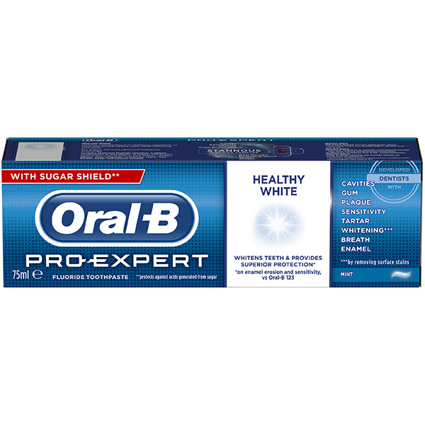 Oral-B Pro-Expert Healthy White tandpasta, 12x75ml