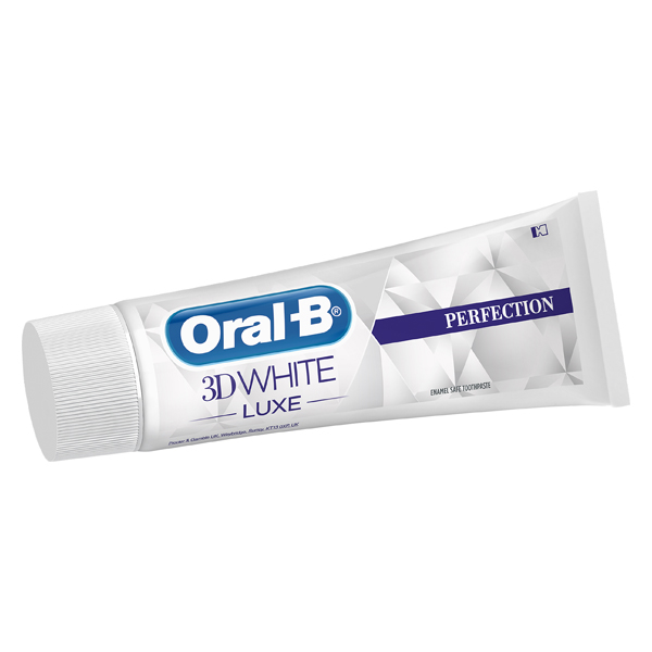 Oral-B 3D White Luxe Perfect. tandpasta, 12 x 75ml