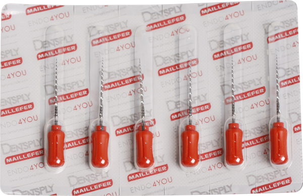 ProTaper Universal Handuse file, F2, 25 mm, 6 stk.