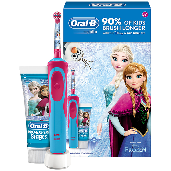 Oral-B Vitality Pro Kids Frozen el-tandbørste