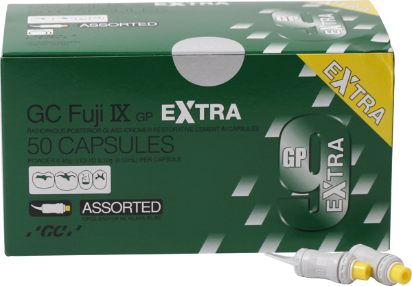 Fuji IX GP Extra kapsler farve assorteret, 50 stk.