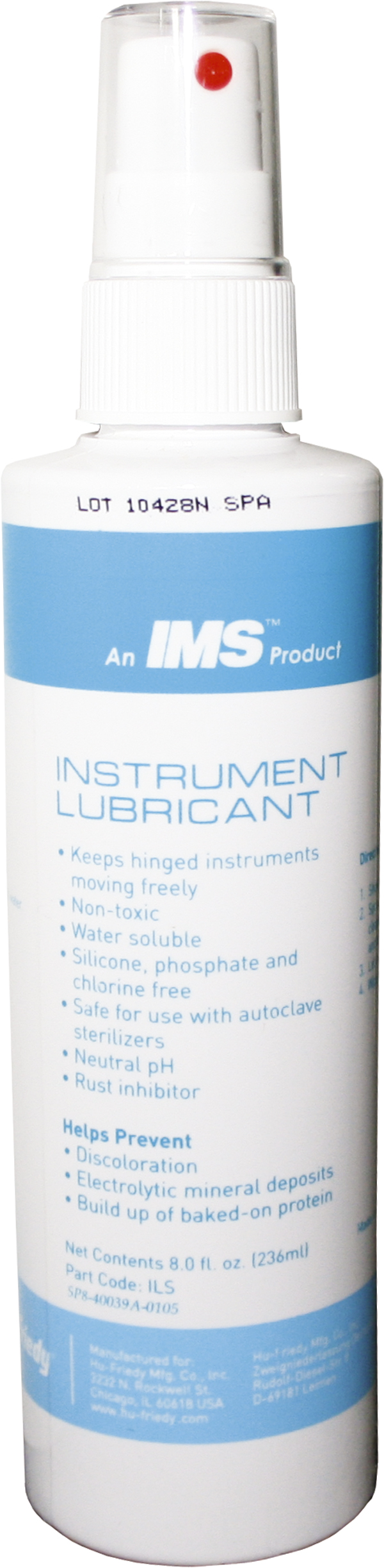 Instrument Lubricant, 236 ml spray