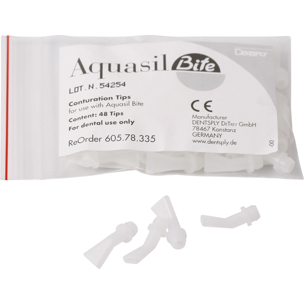 Aquasil Bite spredetips, 48 stk.