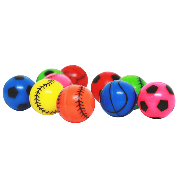 Legetøj, hoppebolde, 25 mm, assorteret, 250 stk.