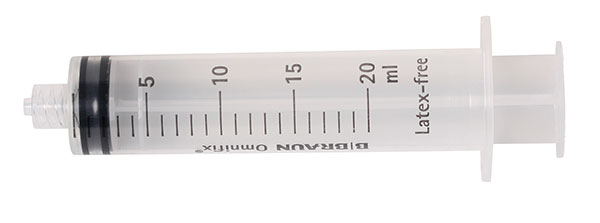 Omnifix Luer-lock sprøjter 20 ml, 100 stk.