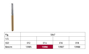 Diatech Speedster Long Head FG S847-014, 5 stk