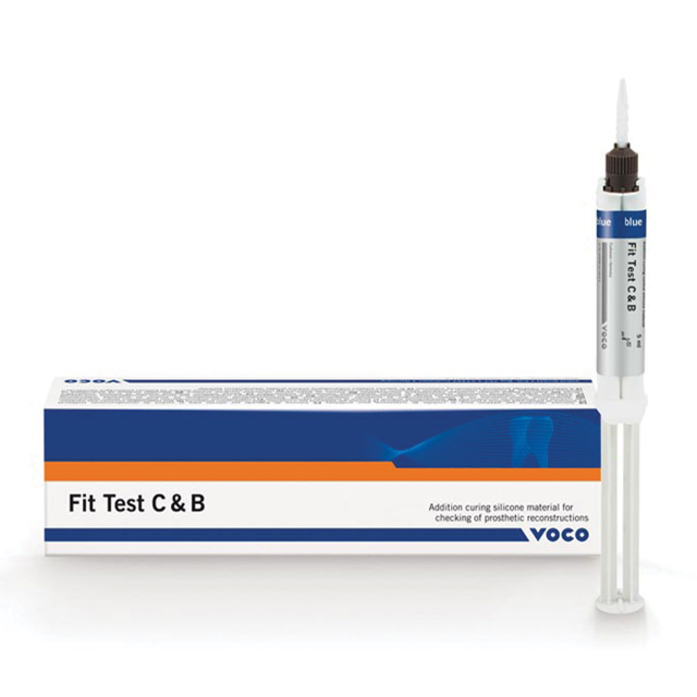 Fit Test C og B bidkontrol, sprøjte med 5 ml