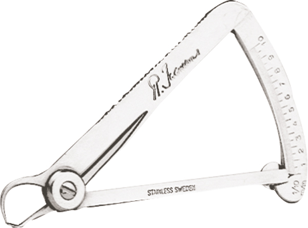 Iwansson måleinstrument/tykkelsesmåler, stk.