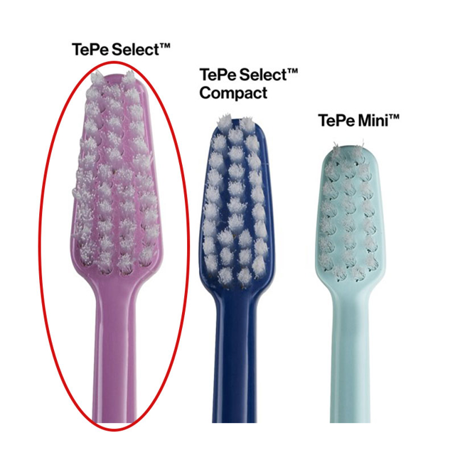 TePe Select tandbørster, soft, cellofan, 100 stk.