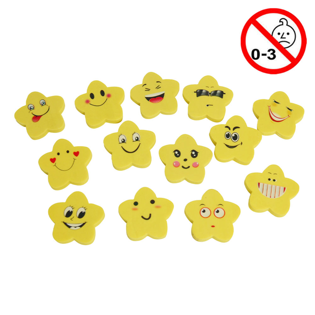 Legetøj, Smiley viskelæder, 108 stk.