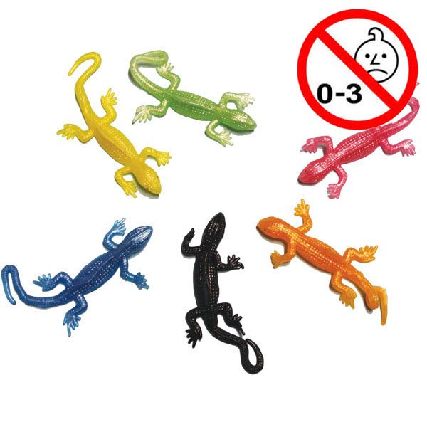 Legetøj, øglen Øjvin, ass. farver, 100 stk.