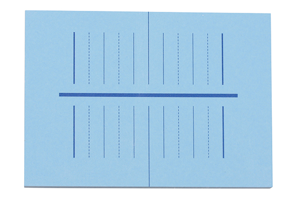 Panavia blandeblok 6 x 8,5 cm, blå, stk.