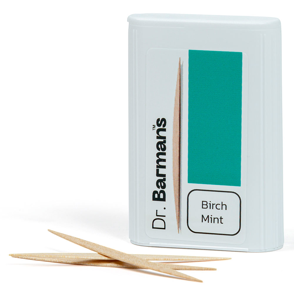 Barman's trætandstikker, 2 spidser, 12 x 100 stk.