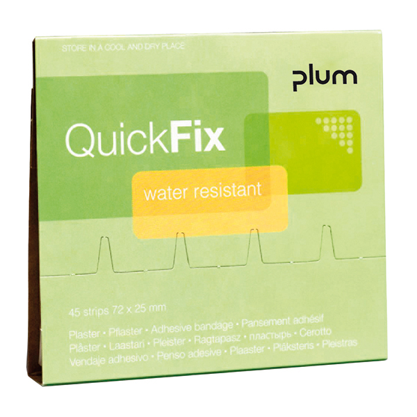 QuickFix refill med 45 vandfaste plastre