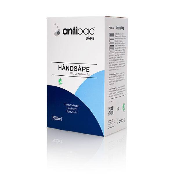 Antibac sæbe Softbag pose, 0,7 liter