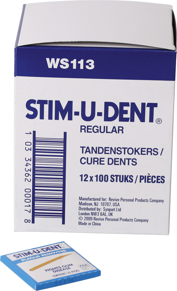 Stim-U-Dent tandstikkere, 12 x 4 æsker