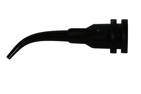 Black Mini tips, sort plast, 20 stk.