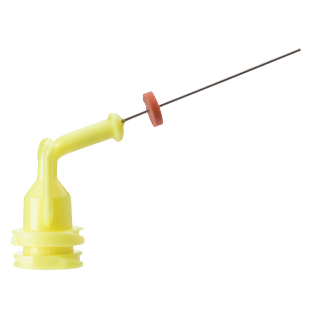 NaviTip rodskyllekanyle, 30G, 21mm, gul, 20stk