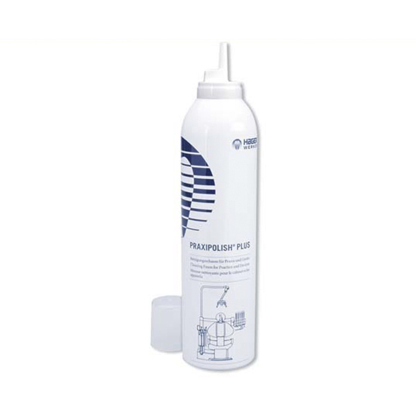 Praxipolish Plus, rengøringsskum, 400 ml