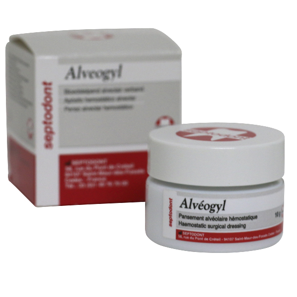 Alveogyl knoglebehandlingspasta, 10 g