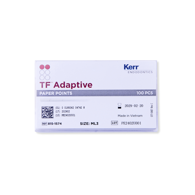 TF Adaptive paperpoint, ML3 .04/50 rød, 100 stk