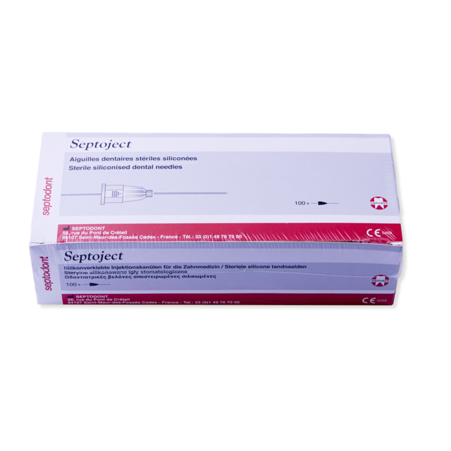 Septoject kanyler 27G, 0,40 x 42mm, 100 stk.